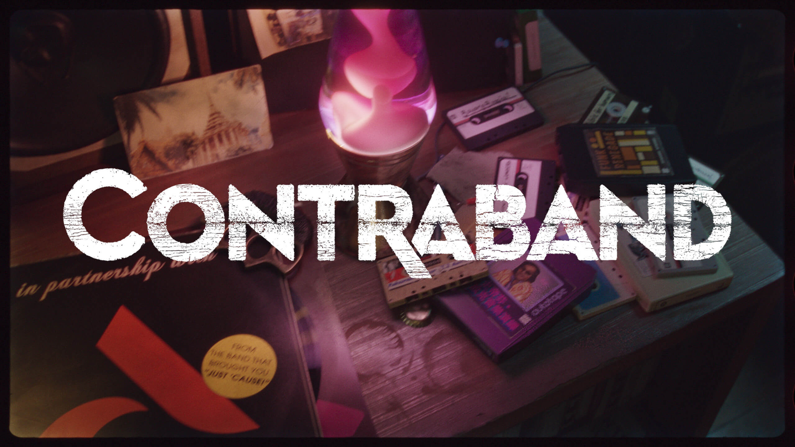 A banner showing the logo for Contraband, a reportedly-canceled game by Just Cause developer Avalanche Studios